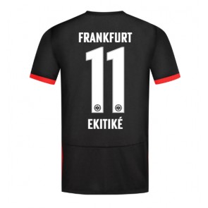 Billiga Eintracht Frankfurt Hugo Ekitike #11 Bortatröja 2024-25 Kortärmad